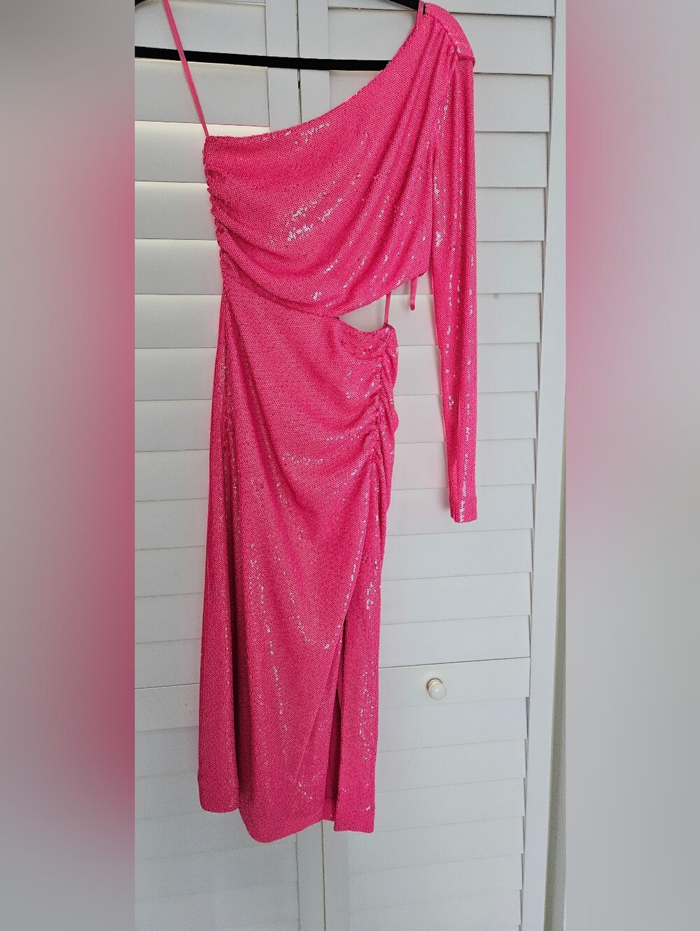 L'AGENCE Vibrant Fuchsia Dress Size 0